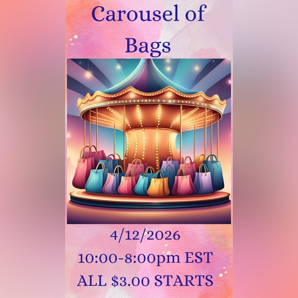 Coach Handbags - Carousel of Bags! 4/12/26 10:00am-8:00pm EST